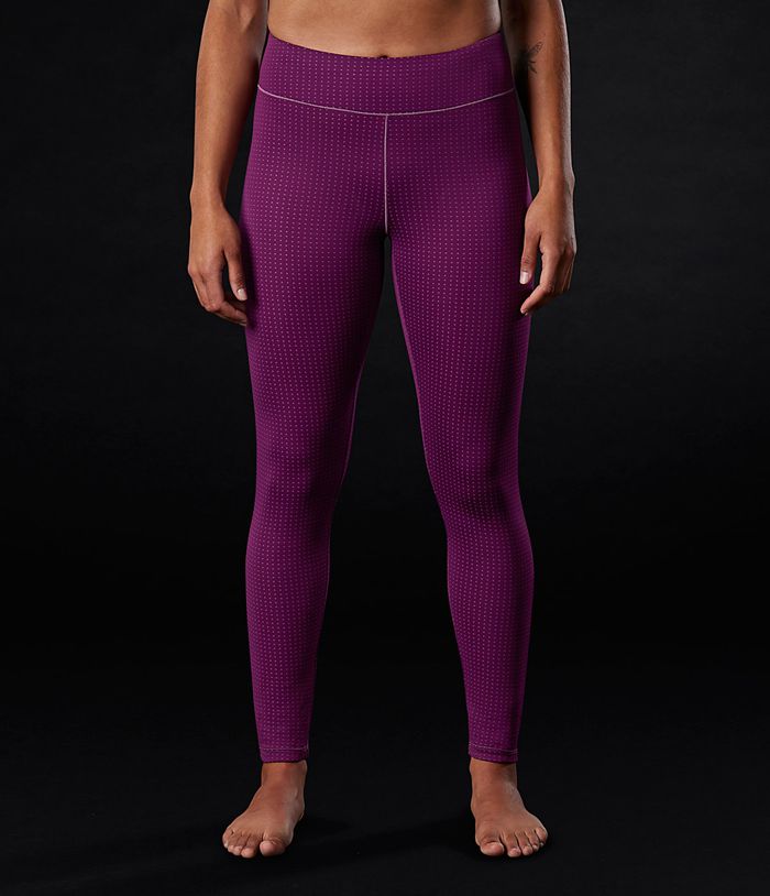 The North Face DotKnit Tight Womens Leggings Purple 568902-UGW